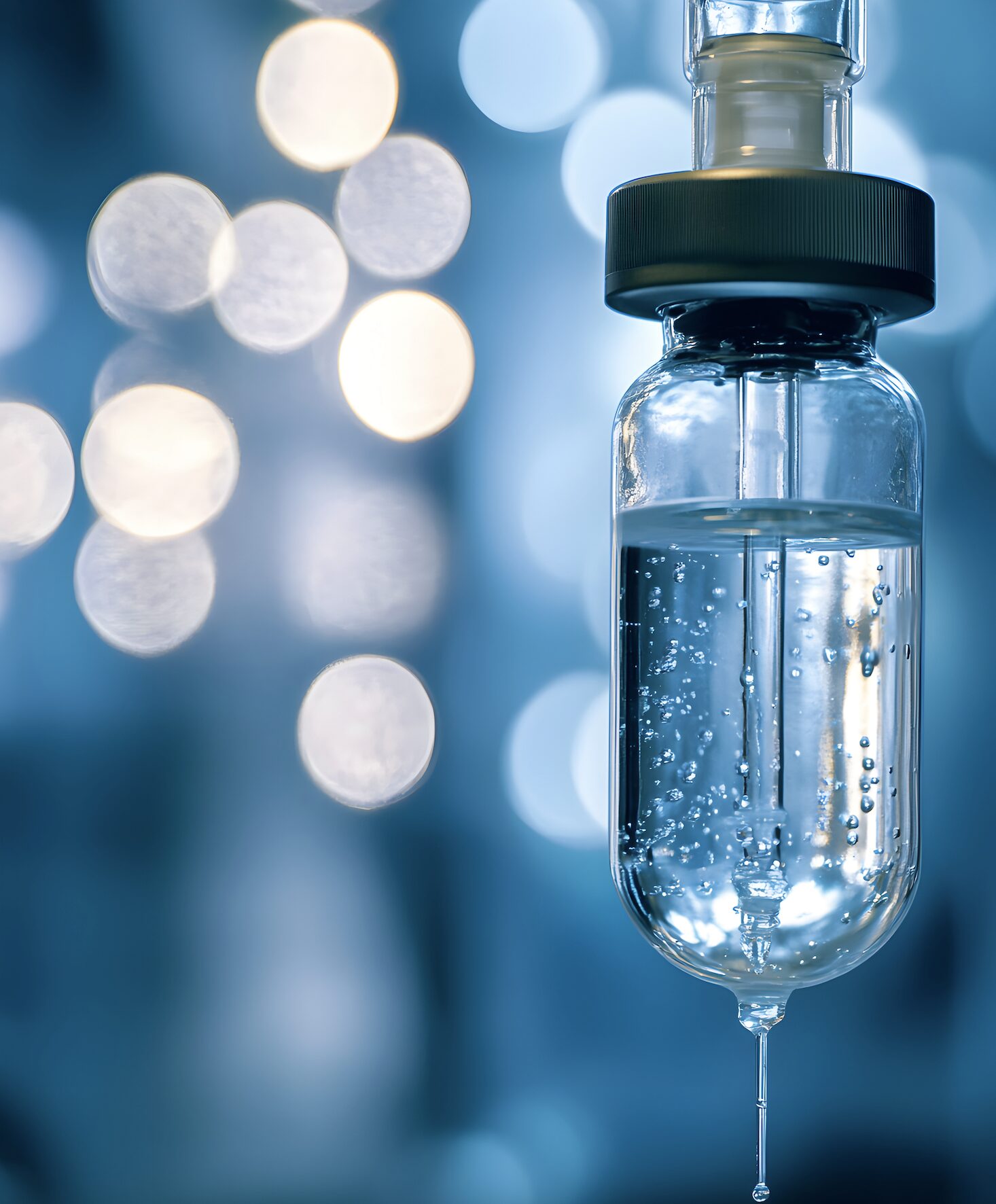 IV Hydration 1 - RejuviLux Wellness, PLLC a dropper with a dropper in it