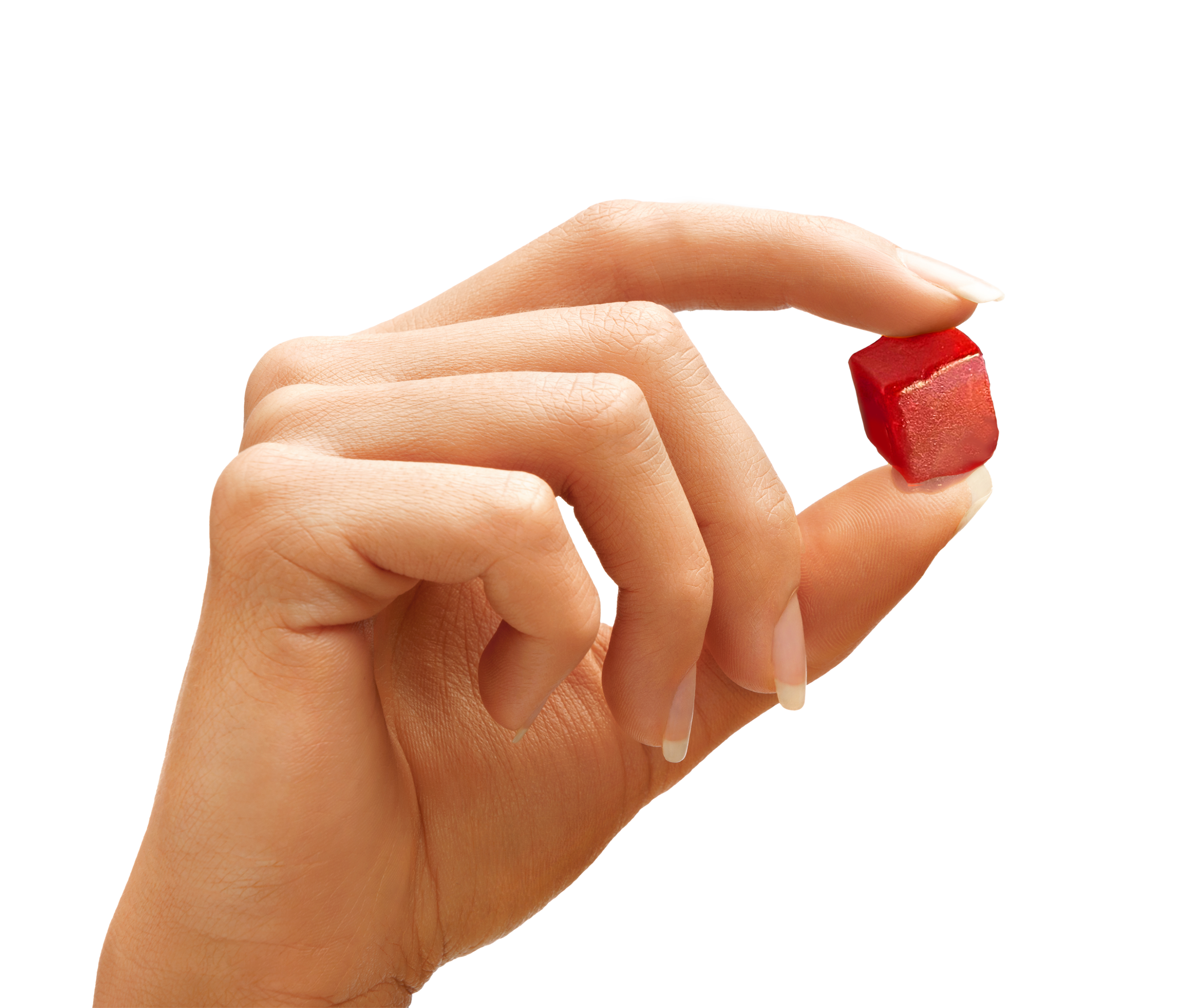 Extresse gummy in hand